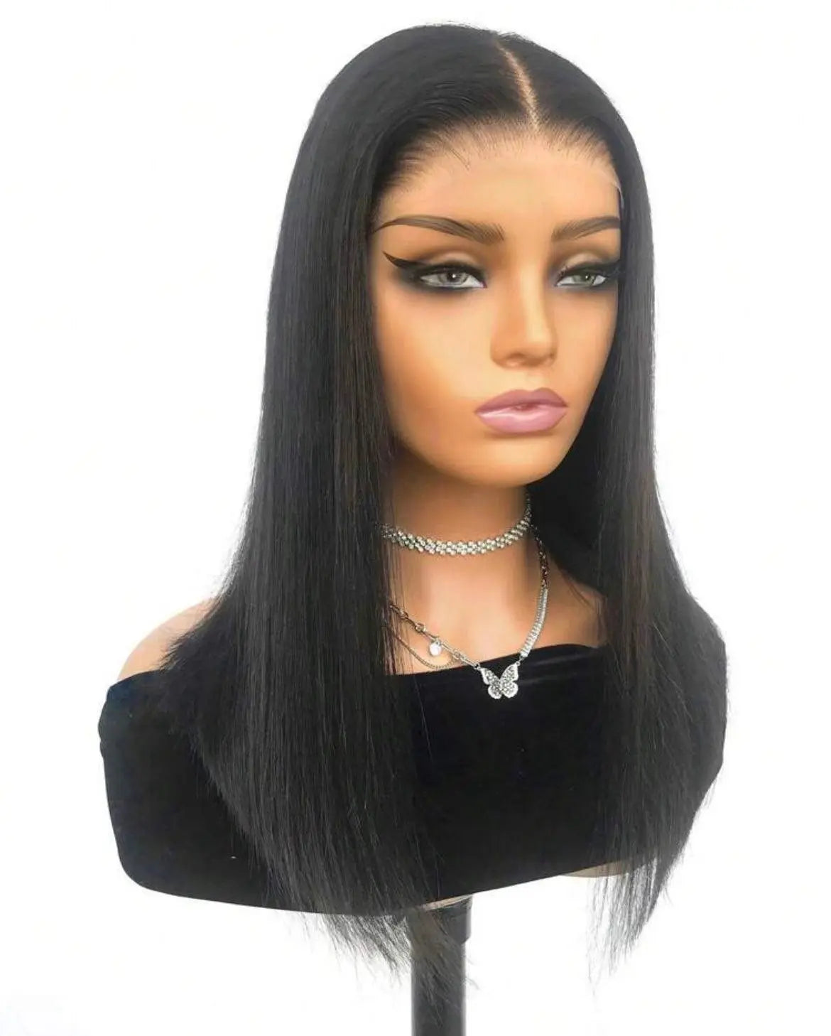 Lace Front Straight Bob Short Human Hair Wig - Labelle Boutique Hair