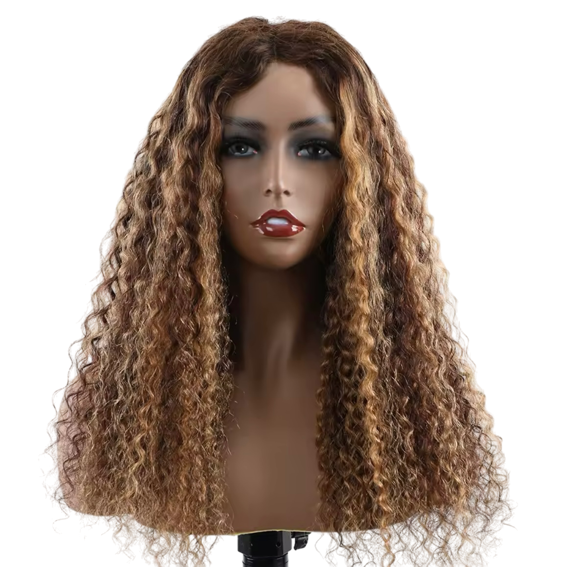 Wig 4/27 Highlights Mongolian Water Wave Lace Front Wig 6x4 HD Glueless Pre Plucked Human Wigs Ready To Go - Labelle Boutique Hair