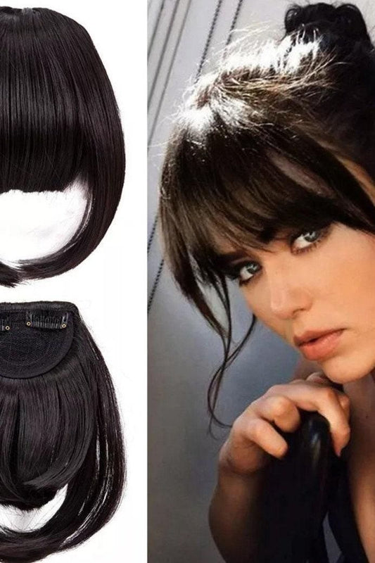 Pony Hair clip-in Fringe Synthetic - Labelle Boutique Hair