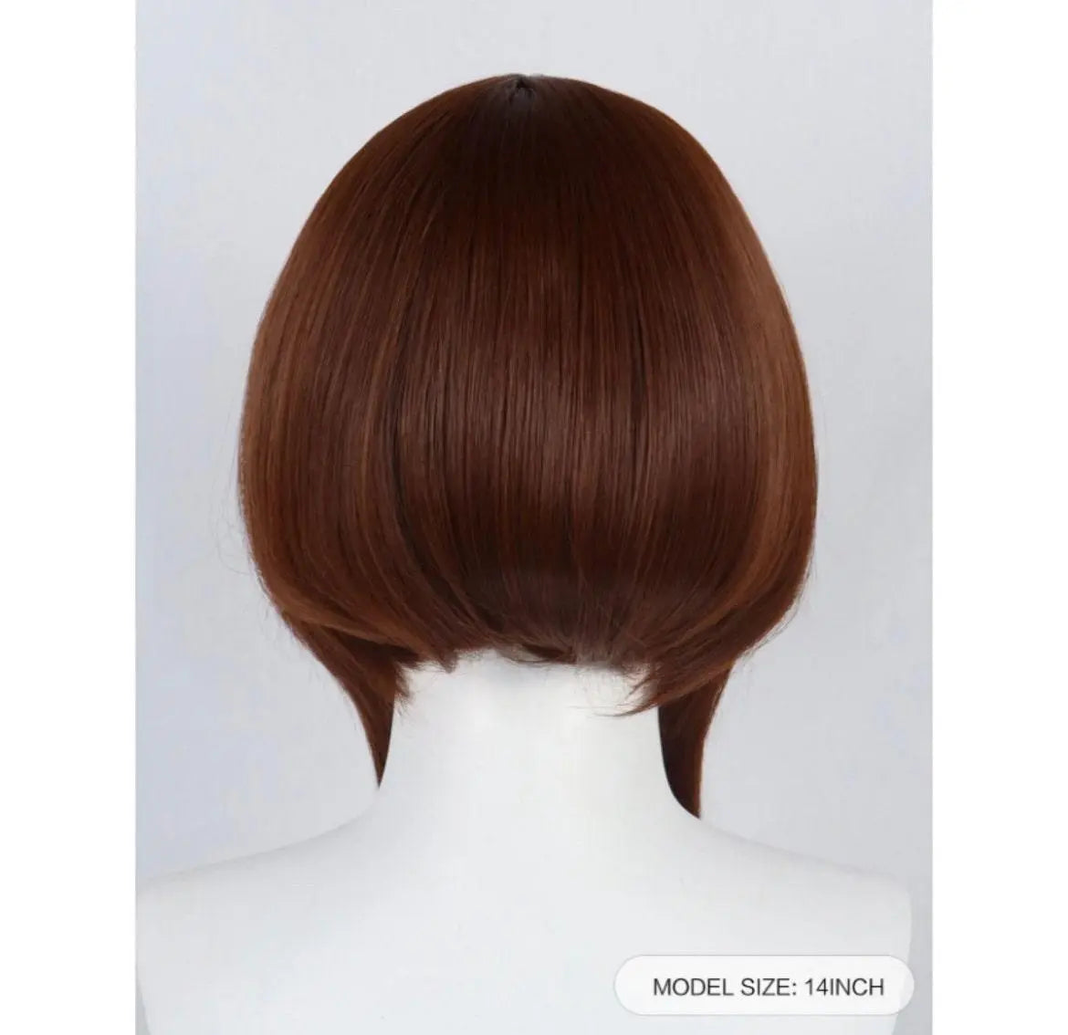 Stylish Brown Straight Cosplay Synthetic Wig With Bangs Halloween wig Wig - Labelle Boutique Hair